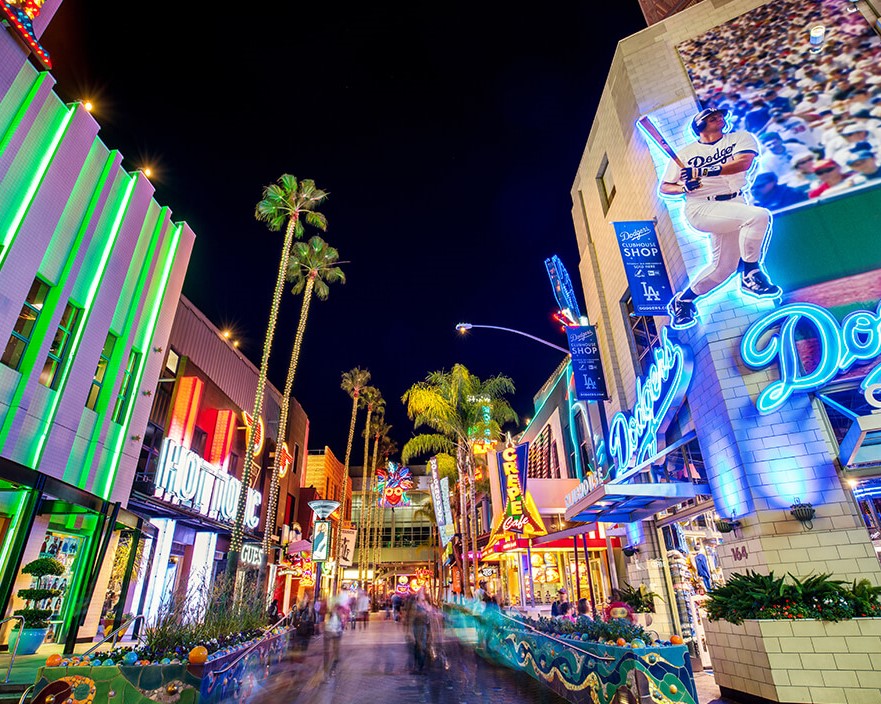 Universal's City Walk Hollywood